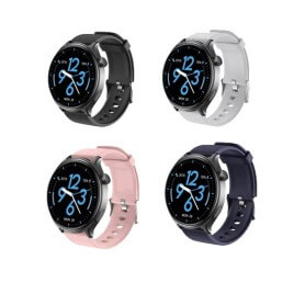 Runmefit Smart watch GTR2 1.46 Inch Bluetooth calling, Heart Rate, Steps, Calories