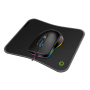 Gamemax Mouse + Mousepad Mg7 2 In 1 Wired 3200DPI 6 Buttons RGB Black