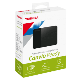 Toshiba Canvio 2.5” 1TB External Usb 3.2 HDTP310EK3AA